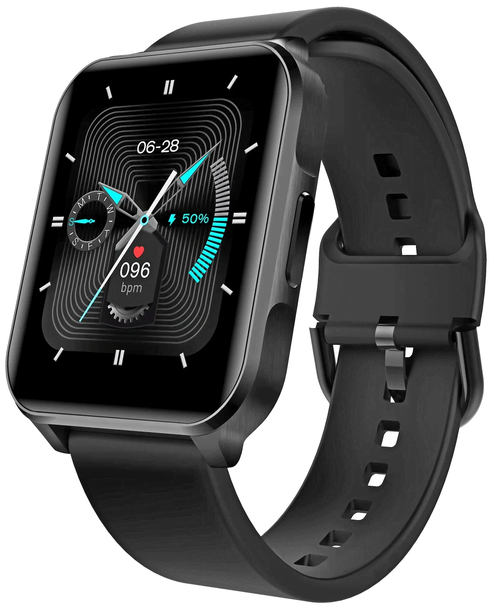 Спортивные умные часы Lenovo Smart Watch S2 Pro Black-0