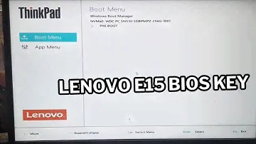 Lenovo Thinkpad E15 Boot Menu Key || Lenovo E15 Bios Key