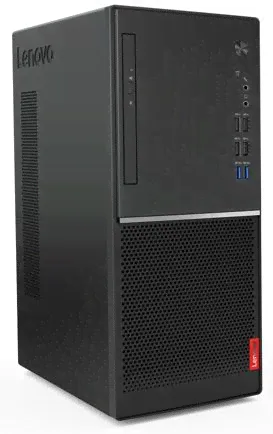 ПК Lenovo V530-15ICR MT i5 9400 (2.9)/8Gb/SSD256Gb/UHDG 630/DVDRW/CR/noOS/GbitEth/180W/клавиатура/мышь/черный