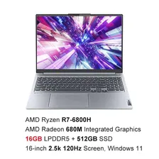 16" Ноутбук Lenovo ThinkBook 16+ R7 6800H RTX2050 16+512 Гб