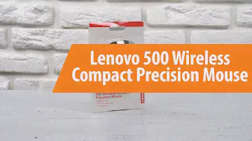 Распаковка мыши Lenovo 500 Wireless Compact / Unboxing Lenovo 500 Wireless Compact
