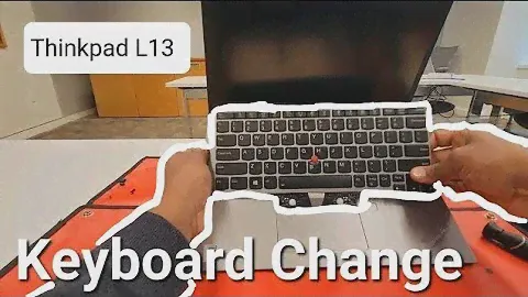 Lenovo Thinkpad L13 Keyboard Change - Laptop Keyboard Replacement Fixed it