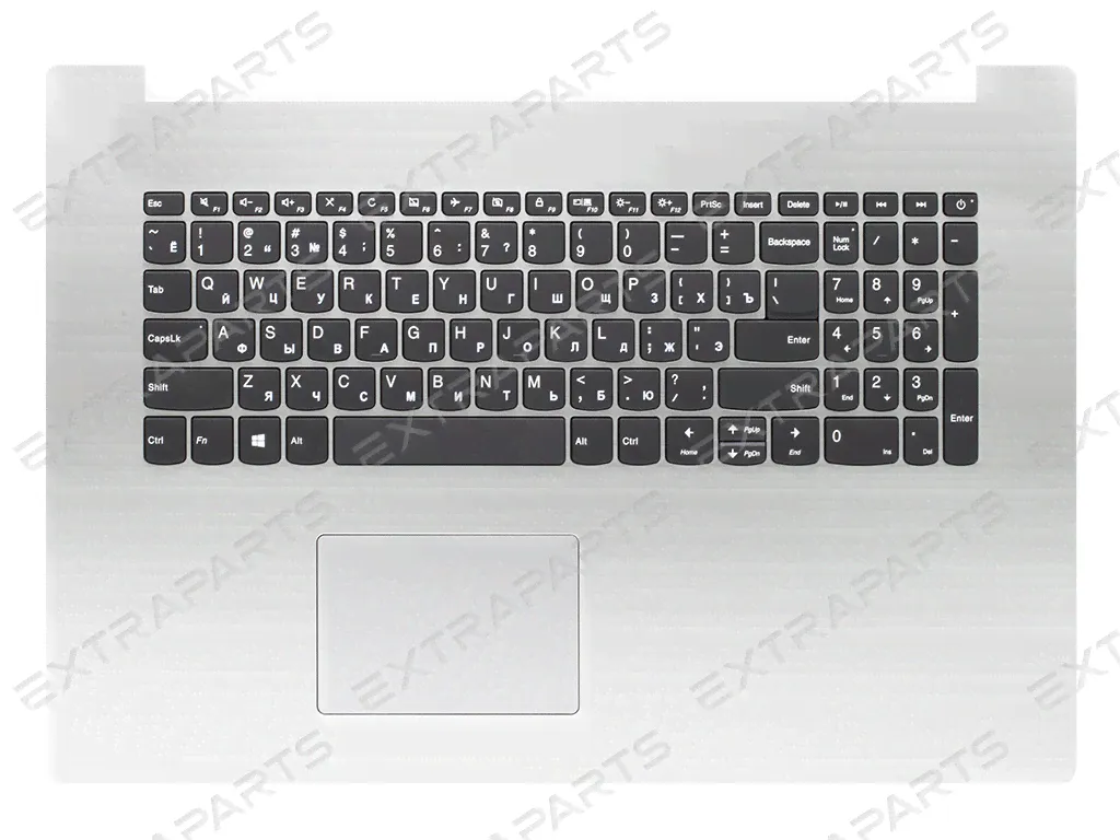 Топ-панель для Lenovo IdeaPad 330-17ICH серебряная