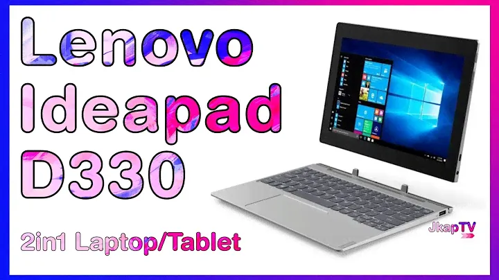Lenovo Ideapad D330-10IGL, Touchscreen Laptop Tablet Quick Overview