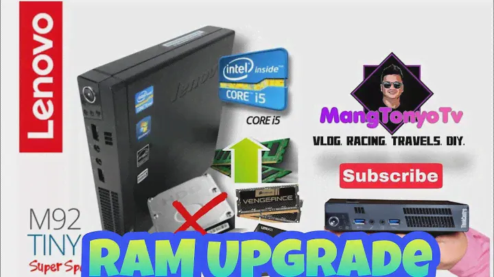 Lenovo ThinkCentre M92 Tiny RAM Upgrade| MangTonyoTv