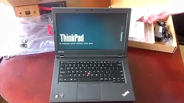 Lenovo ThinkPad L440 Unboxing