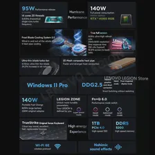 Lenovo LEGION Y7000P ноутбук, экран 16 дюймов, 2023 K, 4050 Гц (art.: 3920c145f5592)