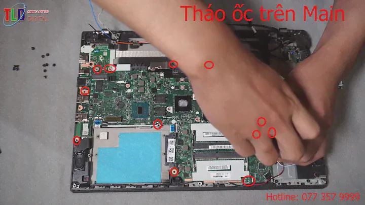 Hướng Dẫn Tháo Lắp Laptop Lenovo Thinkpad T470P