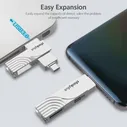 🛍 Lenovo thinkplus 256 ГБ Type-C USB флэш-накопитель TPCU301 с двумя портами