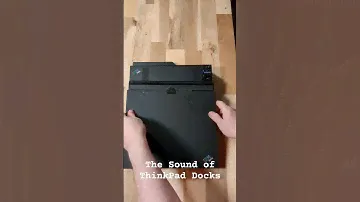 Sound of #ThinkPad Docks #laptop #asmrsounds