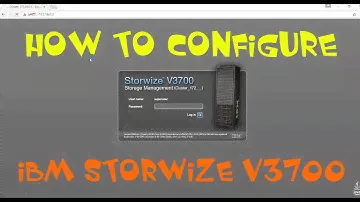 IBM storwize v3700 configuration part01(Initial setup)