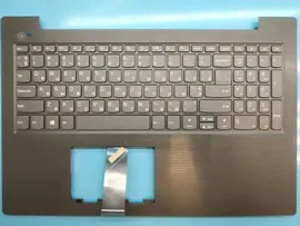 Нижняя часть корпуса, топкейс, палмрест с клавиатурой для ноутбука Lenovo ideapad V130-15 V130-15IKB V130-15IGM V330-15 V330-15IKB V330-15IGM серый, панель