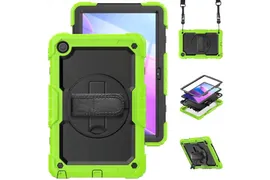 Чехол MyPads для Lenovo Xiaoxin Pad 2022 10.6'' TB128FU TB125FU/ Lenovo Tab M10 Plus 3rd Gen (TB-125FU/128FU 10.6) с ремнями зеленый