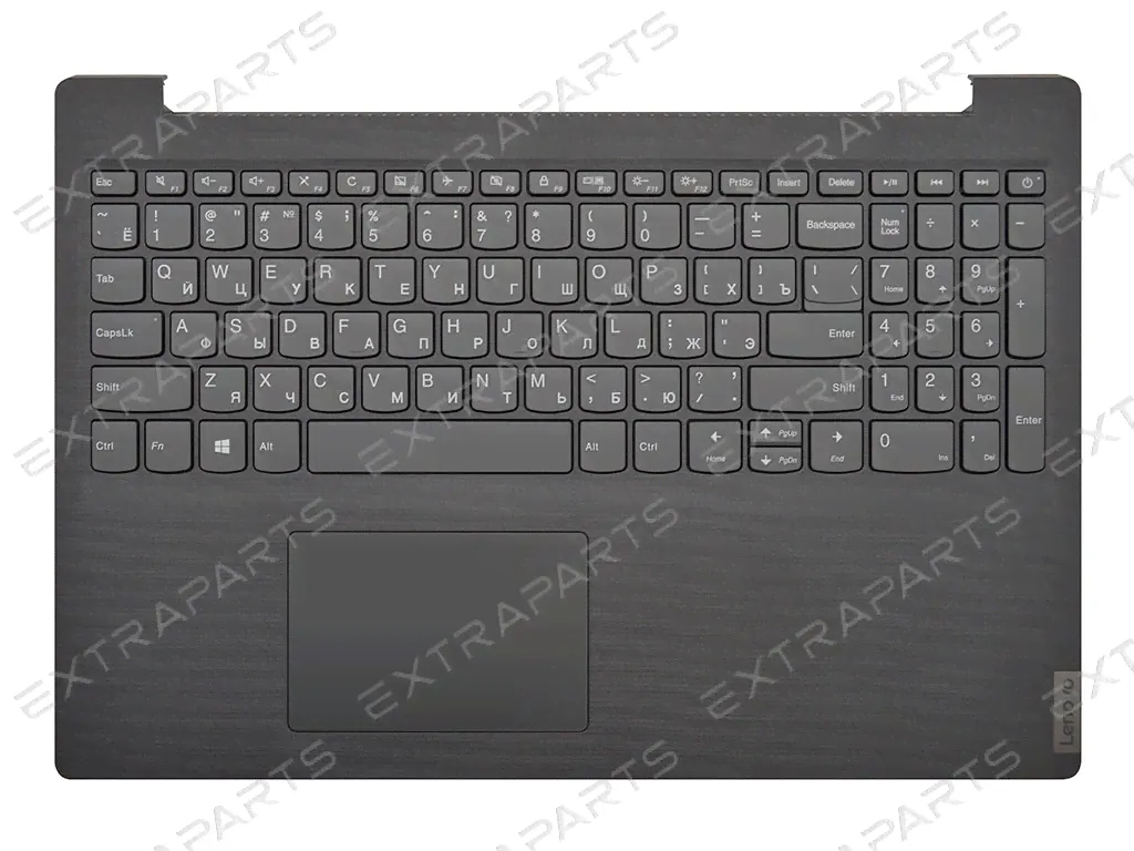 Топ-панель Lenovo V15 IWL серая текстурная
