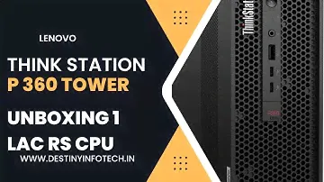 Lenovo ThinkStation P360 Tower 12th Gen - Intel Core i9