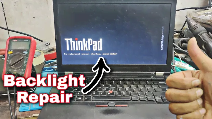 LENOVO THINKPAD T430 NO BACKLIGHT | HOW TO REPAIR