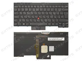 Клавиатура LENOVO ThinkPad X230 черная с подсветкой