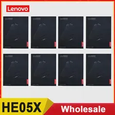 10 шт. Оригинальные наушники Lenovo HE05X Bluetooth 5,0, водонепроницаемые, беспроводные, Hi-FI, звук, гарнитура с магнитным ободком на шее, спортивные наушники