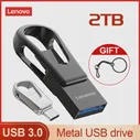 Lenovo USB 3.0 OTG Флеш-накопитель 2 ТБ 1 ТБ USB Флэш-накопители TYPE-C 2 В 1 Флешка Memory Stick Высокоскоростной USB Флешка Бесплатная Доставка