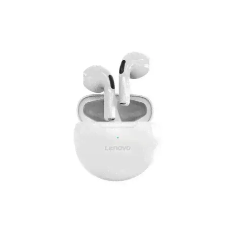 Наушники Lenovo HT38 с микрофоном (TWS), белые (PTM7C02923)-1