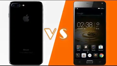 Apple Iphone 7 vs Lenovo p2