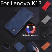 Для Lenovo K13 Чехол Lenovo K13 Чехол Магнитная Карта Флип Кожаный Чехол-Книжка Для Телефона Lenovo K13 K 13 LenovoK13 Задняя Крышка Кожа