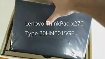 Lenovo ThinkPad x270 Ultrabook Notebook - 20HN0015GE