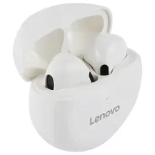 Наушники беспроводные Lenovo HT38, TWS, вкладыши, микрофон, BT 5.0, 250 мАч, белые
