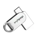 Lenovo ThinkPlus TPU301 Type-C3.1 USB3.0 Flash Drive Metal Dual Interface Pendrive Flash Memory Disk 32G 64G 128G Thumb Drive