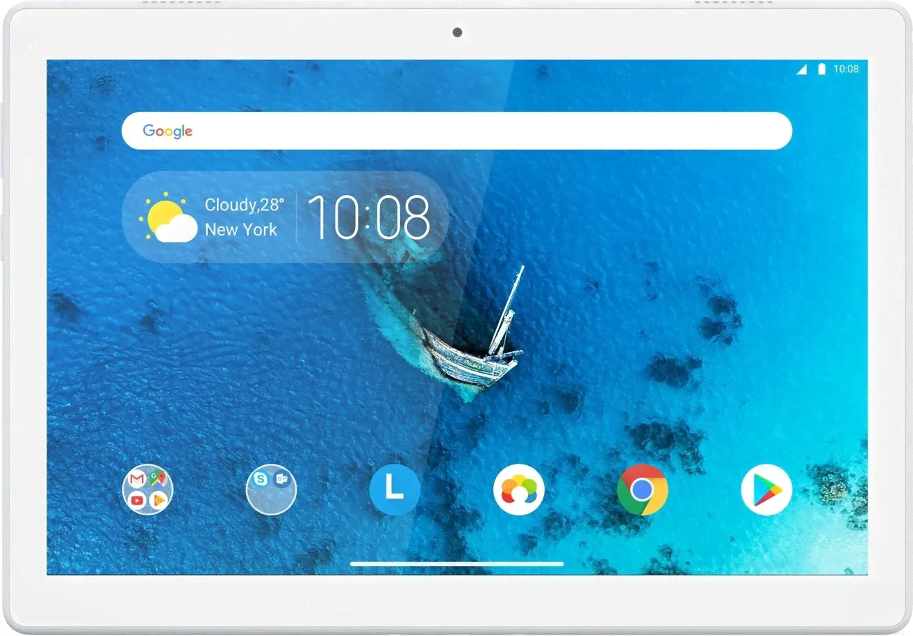 Lenovo Планшет Lenovo Tab M10 TB-X605L, 10.1" 2 ГБ/16 ГБ, белый