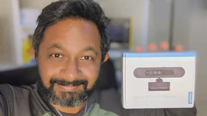Lenovo 500FHD Webcam unboxing