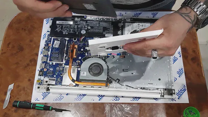 Установка optibay и SSD диска в ноутбук Lenovo Ideapad 320-15IKB