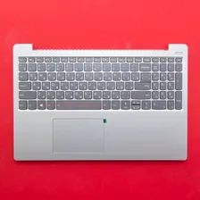 Клавиатура для ноутбука Lenovo 330S-15IKB, 330S-15ISK серая c серебристым топкейсом