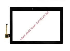 Сенсорное стекло (тачскрин) для Lenovo Idea Tab 2 (A10-70F) черное