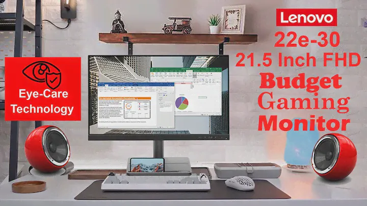 Lenovo L22e-30 21.5 Inch FHD Gaming & Graphic Design Monitor Unboxing Review