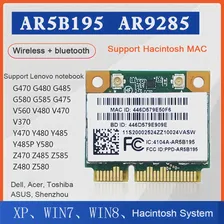 🛍 Сетевая карта для ноутбука Lenovo G480, G580, G780, Y480, Y580, Y570, AR5B195, 2,4G, Bluetooth, внутренний беспроводной Wi-Fi сетевой адаптер